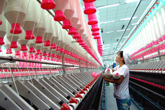 纺织加工行业防静电方案